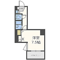 エスティライフ梅田新道 207 ｜ 大阪府大阪市北区兎我野町15-3（賃貸マンション1K・2階・23.15㎡） その2