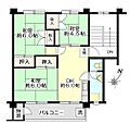 久米川駅東住宅21号棟3階650万円
