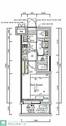 HY'sNOBORITOBLOSSOM 1Kの間取図画像