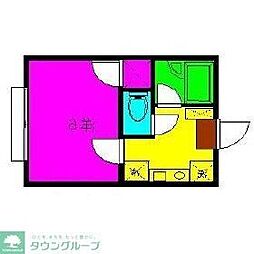 パル・コジマ 1Kの間取図画像