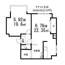 ピースフルの間取図画像
