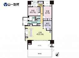 間取図画像 2SLDK