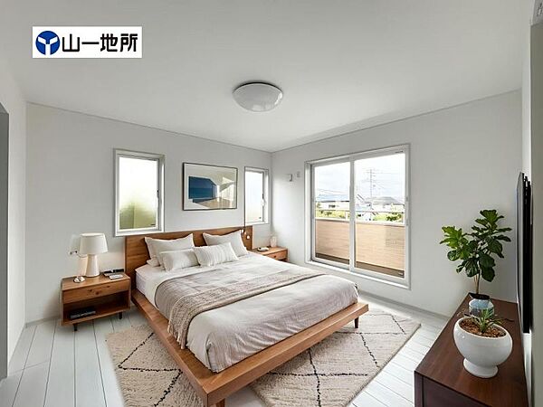 寝室を拡大表示