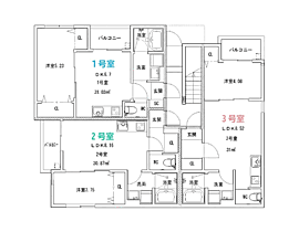 オルスト 302 ｜ 福岡県春日市下白水南７丁目（賃貸アパート1LDK・3階・30.87㎡） その2