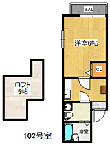 Ｋ＆Ｃ大橋 102 ｜ 福岡県福岡市南区大橋４丁目（賃貸アパート1K・1階・19.16㎡） その2