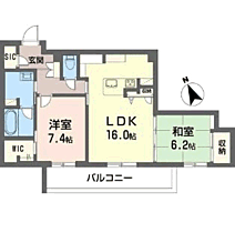 ＧＲＡＮＤ　ＢＬＥＵ　ＤＥ　ＳＡＳＡＯＫＡ 302 ｜ 福岡県福岡市中央区笹丘３丁目（賃貸アパート2LDK・3階・72.90㎡） その2