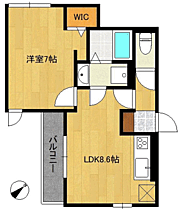 Ｄ－ｒｏｏｍ高宮通り 302 ｜ 福岡県福岡市南区高宮２丁目（賃貸アパート1LDK・3階・36.15㎡） その2