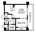 ラシュール・イン大橋南7階8.2万円