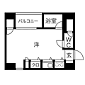 シティパレス天神南5階4.5万円