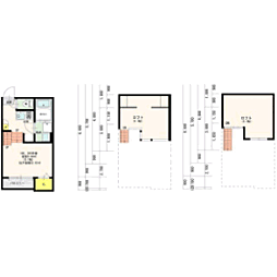 tiare七隈 1Kの間取図画像