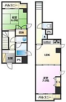 エストレリータ2 307 ｜ 神奈川県川崎市中原区新丸子東2丁目906-14（賃貸マンション2LDK・2階・55.29㎡） その2