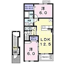 岡山県玉野市田井4丁目（賃貸アパート2LDK・2階・58.95㎡） その2