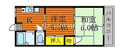 間取図画像 2DK