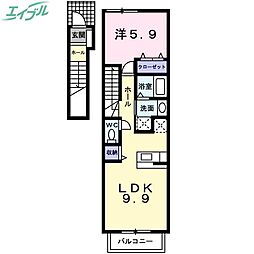 JR宇野線 備前西市駅 徒歩33分 2階/-