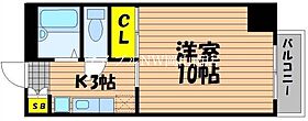 岡山県岡山市南区豊成1丁目（賃貸マンション1K・3階・28.60㎡） その2