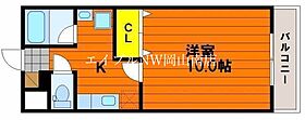 岡山県岡山市南区豊成3丁目（賃貸マンション1K・3階・30.00㎡） その2