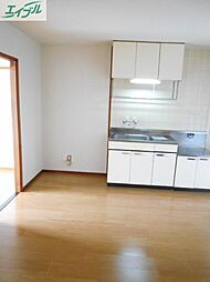 JR宇野線 早島駅 徒歩13分の賃貸アパート 1階2DKのリビング/ダイニング