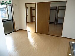 JR宇野線 備前西市駅 徒歩35分の賃貸アパート 1階2DKのリビング/ダイニング