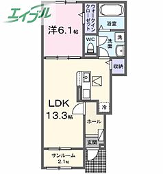 JR宇野線 備前西市駅 3.8km