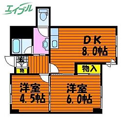 JR宇野線 備前西市駅 徒歩36分 2階/-