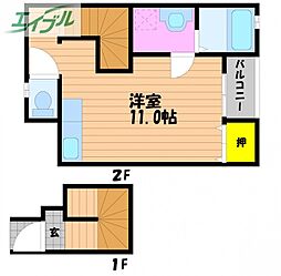 JR宇野線 妹尾駅 徒歩34分 2階/-