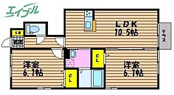 JR宇野線 備前西市駅 3.4km 1階/-