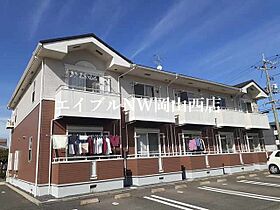 マーベラスＫ2  ｜ 岡山県岡山市北区田中（賃貸アパート1LDK・2階・41.98㎡） その1