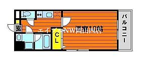 アーバンパレス医大南  ｜ 岡山県岡山市北区奥田本町（賃貸マンション1K・2階・31.15㎡） その2