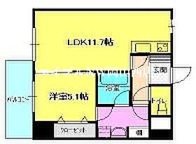 OWLSTYLE KANDACHO  ｜ 岡山県岡山市北区神田町1丁目（賃貸マンション1LDK・9階・40.92㎡） その2