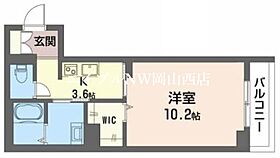 モンターニュ  ｜ 岡山県岡山市北区奥田本町（賃貸マンション1K・2階・35.56㎡） その2