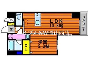 エスコパークヒルズ問屋町  ｜ 岡山県岡山市北区辰巳（賃貸マンション1LDK・3階・38.88㎡） その2