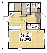 グレイスHARAII  ｜ 岡山県岡山市北区田中（賃貸マンション1R・3階・36.60㎡） その2