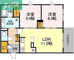 Shallow Garden A棟 1階