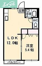 パークハイツ B棟 1階