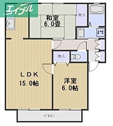 サンガーデン辰巳 B棟 2階