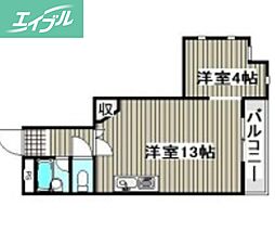 ウェスティンパレス 1LDKの間取図画像