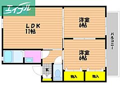 シャンポールながせE棟 1階