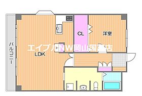 岡山県岡山市中区門田本町2丁目（賃貸マンション1LDK・5階・65.50㎡） その2