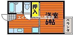 JR山陽本線 東岡山駅 徒歩6分 2階/-