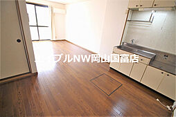 JR山陽本線 西川原駅 徒歩17分の賃貸アパート 1階2LDKのリビング/ダイニング