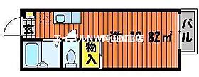 岡山県岡山市中区平井6丁目（賃貸アパート1K・2階・19.82㎡） その2