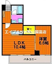 岡山県岡山市中区古京町1丁目（賃貸マンション1LDK・5階・48.15㎡） その2