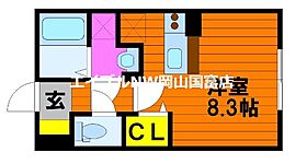 岡山県岡山市中区長岡（賃貸アパート1K・1階・23.18㎡） その2