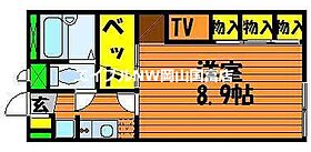 岡山県瀬戸内市長船町福岡（賃貸アパート1K・2階・26.49㎡） その2