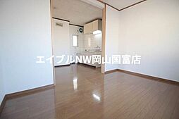 JR山陽本線 東岡山駅 徒歩21分の賃貸アパート 1階2LDKのリビング/ダイニング