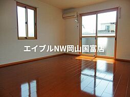 JR山陽本線 高島駅 徒歩11分の賃貸アパート 1階1Kのリビング/ダイニング