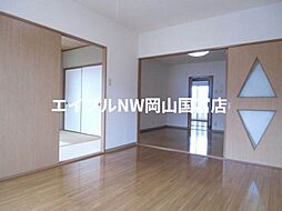 JR山陽本線 西川原駅 徒歩28分の賃貸マンション 3階3DKのリビング/ダイニング