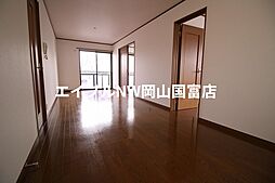 JR山陽本線 西川原駅 徒歩14分の賃貸アパート 1階2LDKのリビング/ダイニング