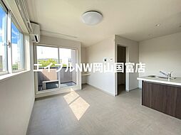 JR山陽本線 高島駅 徒歩3分の賃貸アパート 2階ワンルームのリビング/ダイニング