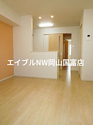 JR山陽本線 西川原駅 徒歩20分の賃貸アパート 2階1LDKのリビング/ダイニング